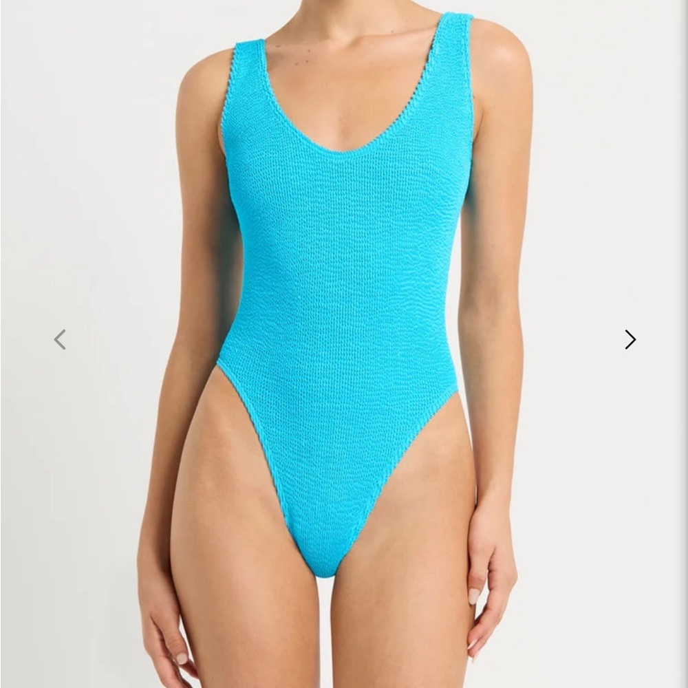 Bond Eye swim Mara Blue One Piece Swimsuit medium